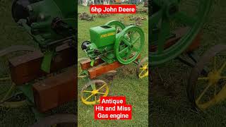 fully restored 6hp John Deere hit and miss