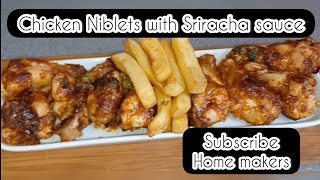 Chicken Niblets with Sriracha Sauce recipe#niblets#chickenrecipe