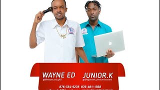 Dj junior k and dj wayne ed at ​@450vevo7  concert may 11,2024 Kingston Jamaica