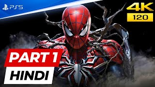 Marvel Spider man 2 PS5 Story Explained in Hindi (Part 1) | PS5 Games [4K HDR]