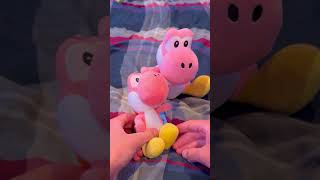 NSMBWii Pink Yoshi Mario Plush Unboxing! #shorts #mariowonder #marioplush #unboxing #plush #wii