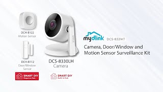 D-Link DCS-8331KT Smart DIY Security Bundle