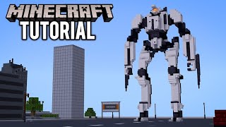 MINECRAFT : How To Build Tacit Ronin タシット・ローニン From Pacific Rim