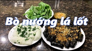 Bò Nướng Lá Lốt | Dung Võ Vàm Cỏ