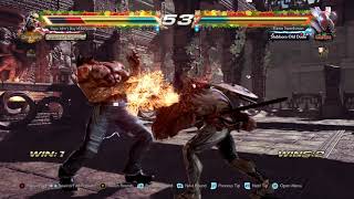 Tekken 7 Ranked: Papa John's (Me: Fahkumram) vs. NC_PugsNotDrugs (Fahkumram) Match 1 of 4.