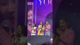 Yoona&Yuri & Hyoyeon celebrating SNSD 6000 Days @ YoonA’s FanMeeting 🥹💓 #shorts