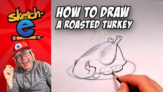 How to draw a roasted turkey with Sketch-E.