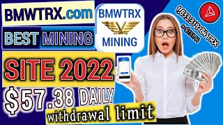 How to get rich mining crypto | the best trx mining site in 2022 ( never seen before) BMWTRX.COM