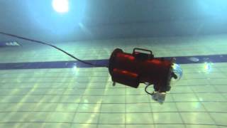 Home built underwater robot ROV in action POLAND BEST 03