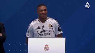 KYLIAN MBAPPE ES PRESENTADO EN EL REAL MADRID