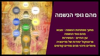 מהם גופי הנשמה ואיך להיות נשמה בגוף אדם | מפתחות הנשמה - מבוא