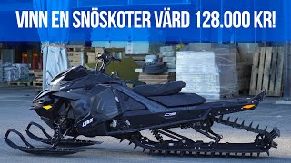 VI KÖR EN SNÖSKOTERTÄVLING!