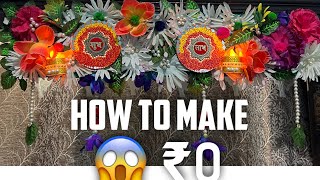 DIWALI toran🪔|DIY✨waste material craft |easy 💡