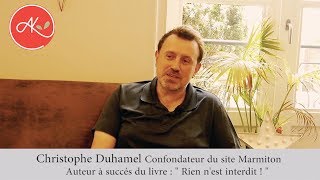 Christophe Duhamel, Cofondateur de Marmiton