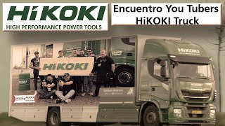 Probando herramientas en el  HiKOKI Truck