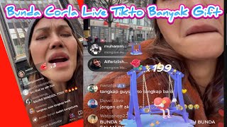 Bunda Corla Live Tiktok Banyak Gift