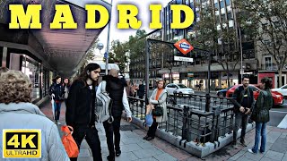 Madrid-🇪🇸Spain | 4K Walking Tour 2022.Moncloa to Plaza españa.