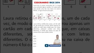 #shorts  #ibge  #cesgranrio #cnu #testeqi  #concursos #raciocinio  #desafio #profmansinhojr