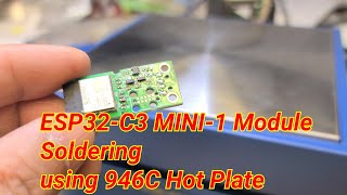 ESP32-C3 MINI-1 soldering