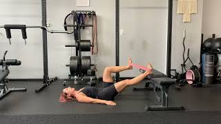 Feet Elevated Hips Down Banded Psoas March