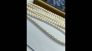 7-7.5mm Japanese akoya pearl necklace