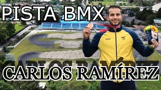 BICICROSS en COLOMBIA tienes que conocer esta pista: Pista BMX Carlos Ramírez  en Bogotá