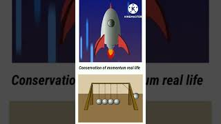 Conservation of momentum in real life | Momentum | Physics #shorts #physics #momentum