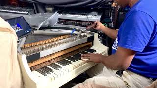 Wurlitzer Mini Butterfly Grand Piano Restoration Project Day 3 with Kris Nicholson ( LIVESTREAM )