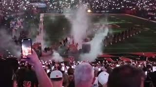 turning paycor stadium into a night club 2024 best intro to a game this yr bengals Cincinnati