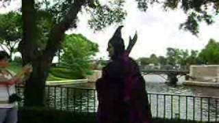 Maleficent at EPCOT