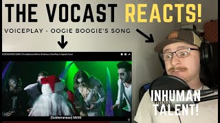 Voiceplay - The Oogie Boogie Song - Reaction & Musical Breakdown