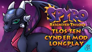 Spyro Reignited Trilogy (Spyro 1) PC Full Longplay 120% Walkthrough - TLOS TEN Cynder Mod