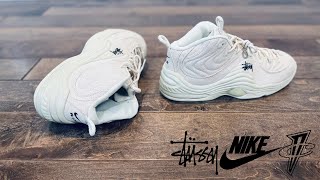 Stussy x Nike Air Penny II 'Fossil' Cop & On Foot Look!!!