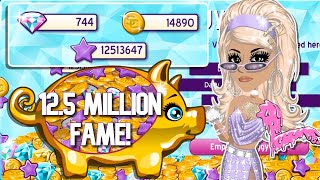 Claiming 12.5 MILLION Fame!