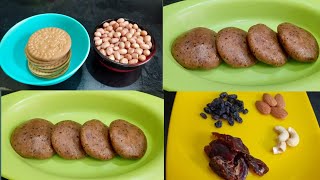 cooking without fire Episode-6 | healthy biscuit desert with nuts | desert recipe