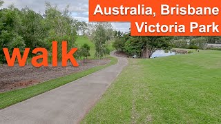 [4K] Walk - Brisbane, Australia - Victoria Park