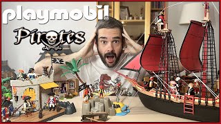 🏴‍☠️ PLAYMOBIL  PIRATAS 🏴‍☠️4139 Islote pirata | mejoramos el Barco pirata 70411