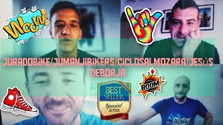 RISAS ENTRE YOUTUBERS MAÑOS/JURADO BIKE/ JUMANJI BIKERS/CICLOS ALMOZARA/ JESUS DE BORJA