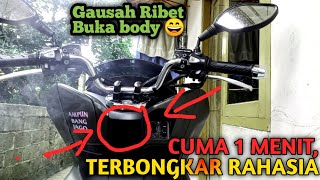 CUMA 1 MENIT , SETEL KOMSTIR PCX LOKAL 150, ini caranya...