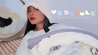 ( FR, EN ) YESSTYLE WINTER FASHION HAUL PASTEL & MINIMALIST  🗳🪅🧼🩰