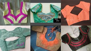 New 51+ Latest Blouse Designs || Blouse Back Neck Pattern