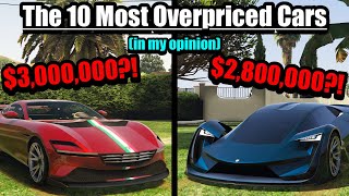 The Top 10 Most Overpriced Cars in GTA Online…