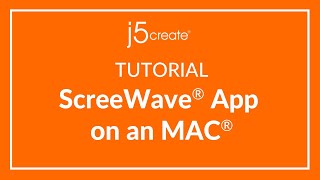 ScreenWave® App on a Mac®