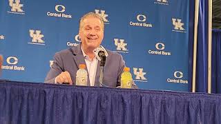 John Calipari Postgame - Stonehill