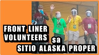 FRONT LINER VOLUNTEERS SA SITIO ALASKA PROPER MAMBALING | MARILYN GONZAGA VLOG