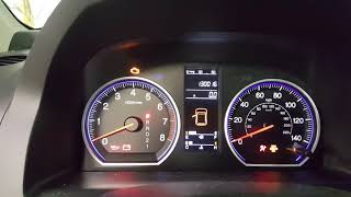 How to reset oil change light on a 2008 Honda crv