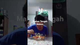 Andy Balala Makan Tengah Malam. #mukbang #shortsvideo