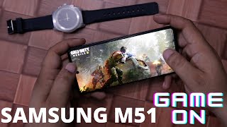 Samsung M51 1 Hour Game Play TEST Call Of Duty in Hindi India