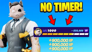 New *NO TIMER* Fortnite XP GLITCH to Level Up Fast in Chapter 5 Season 4! (600k XP)