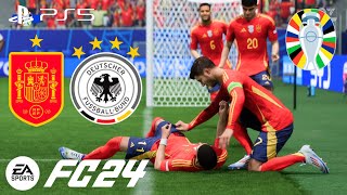 ［FC24］Jugando UEFA EURO 2024 Cuartos de Final España vs Alemania Gameplay sin comentarios